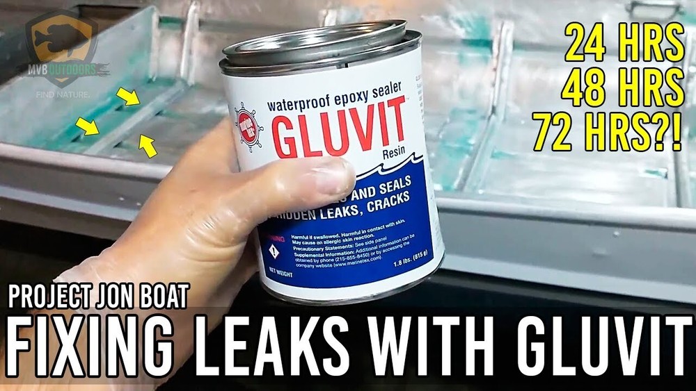 Gluvit RM330K Epoxy Sealer Quart Kit MarineTex Flexable Sealer