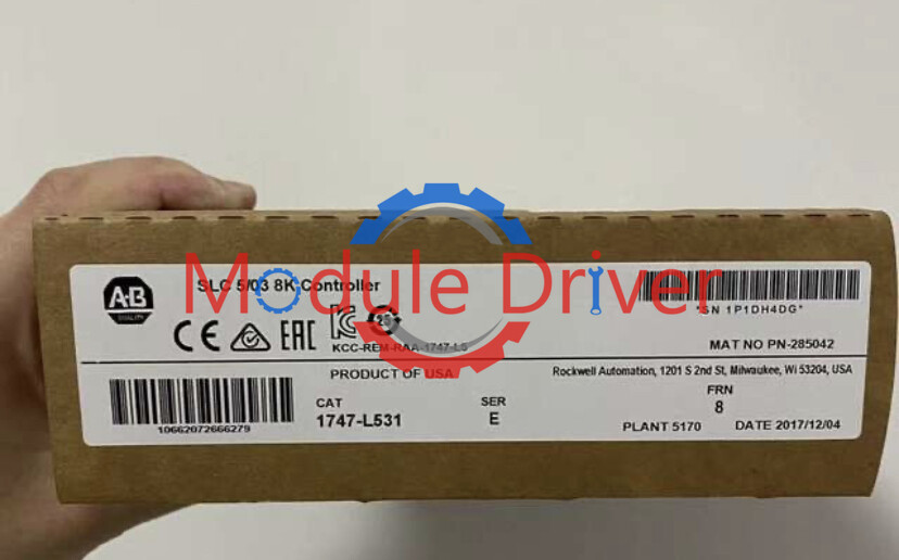 New Factory Sealed AB 1747-L531 SER E SLC 500 5/03 CPU Processor Unit 1747L531