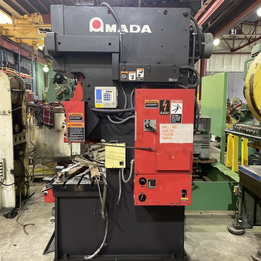 60 Ton Amada Gap Frame Press Model: TP-60