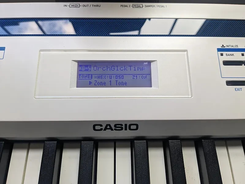 Casio Stage Piano Privia PX-5S Digital - White/Black