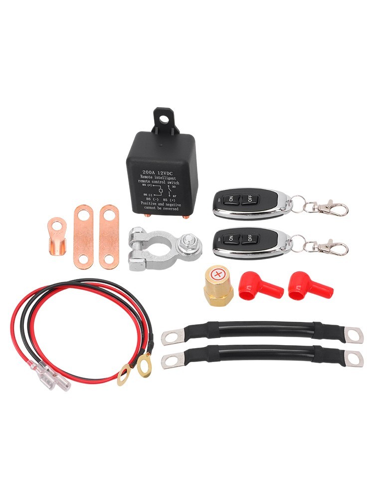 Able to Handle High Current 12V Remote Control Battery Disconnect Switch