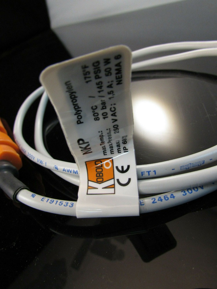 Kobold Plastic Float Level Switch Model NKP-2401 (GEMS LS-7 equivalent)
