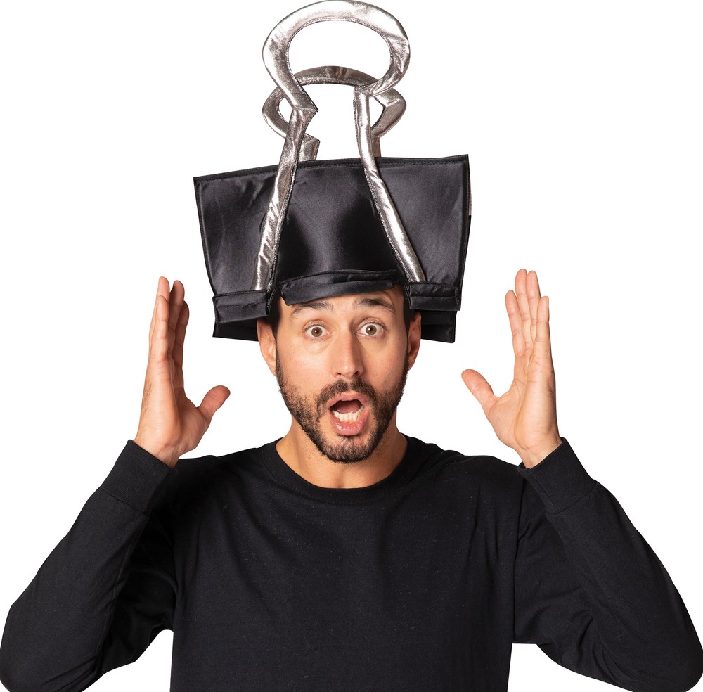 Binder Clip Hat - Rasta Imposta