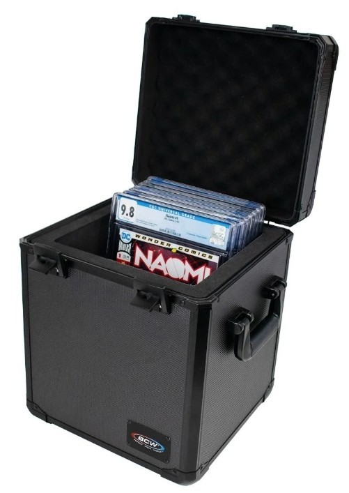 BCW Graded Latching Case with Carry Handles & Foam Interior - Comics 15 Capacity