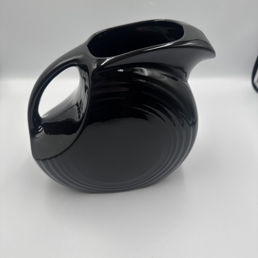 Fiesta ware Large Disk Pitcher Black