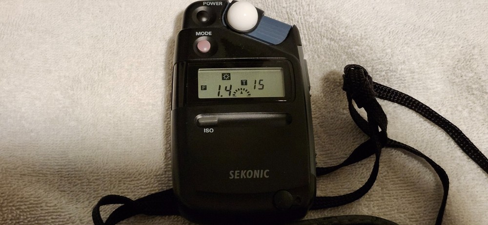 sekonic light meter l-308b