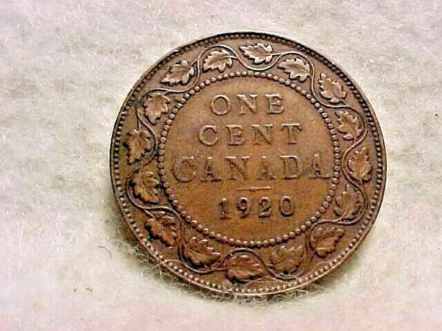 1920 Canada Large Cent