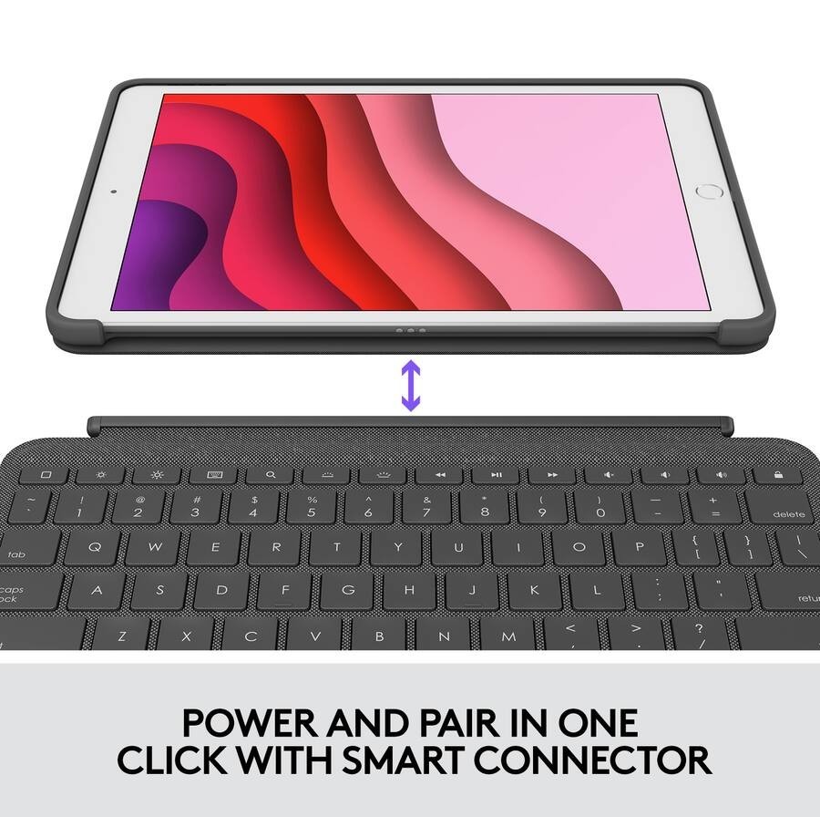 Logitech Combo Touch Keyboard Folio for Apple iPad 10.2" (7th, 8th & 9th Gen)