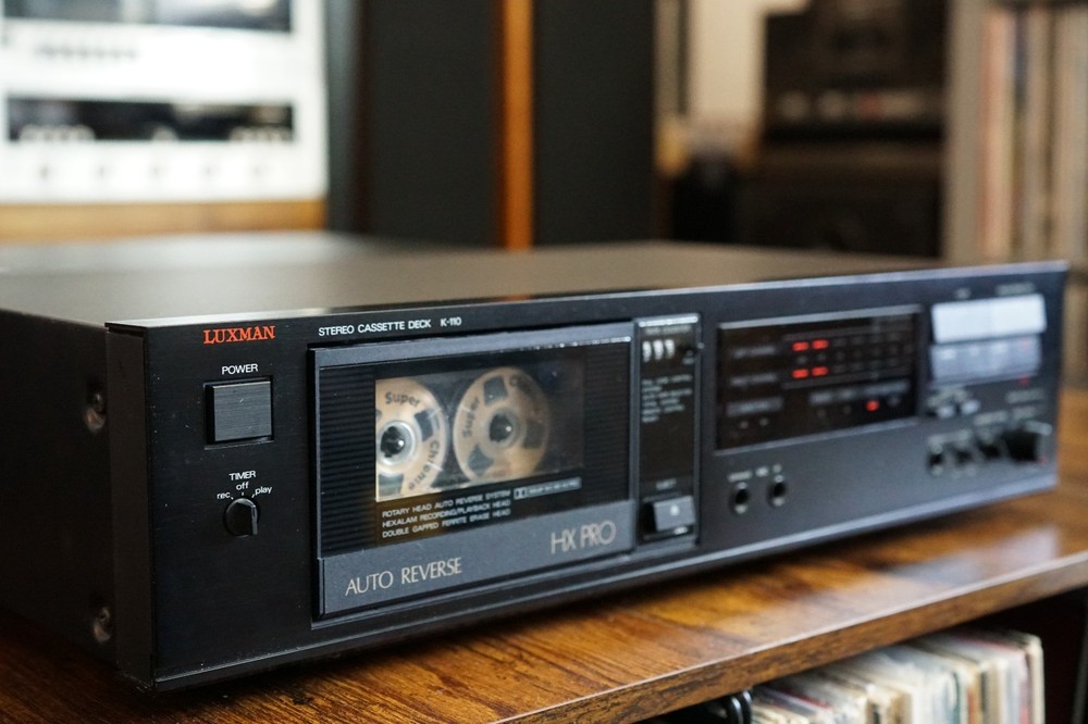 Luxman K-110 Stereo Cassette Deck - Excellent - Working