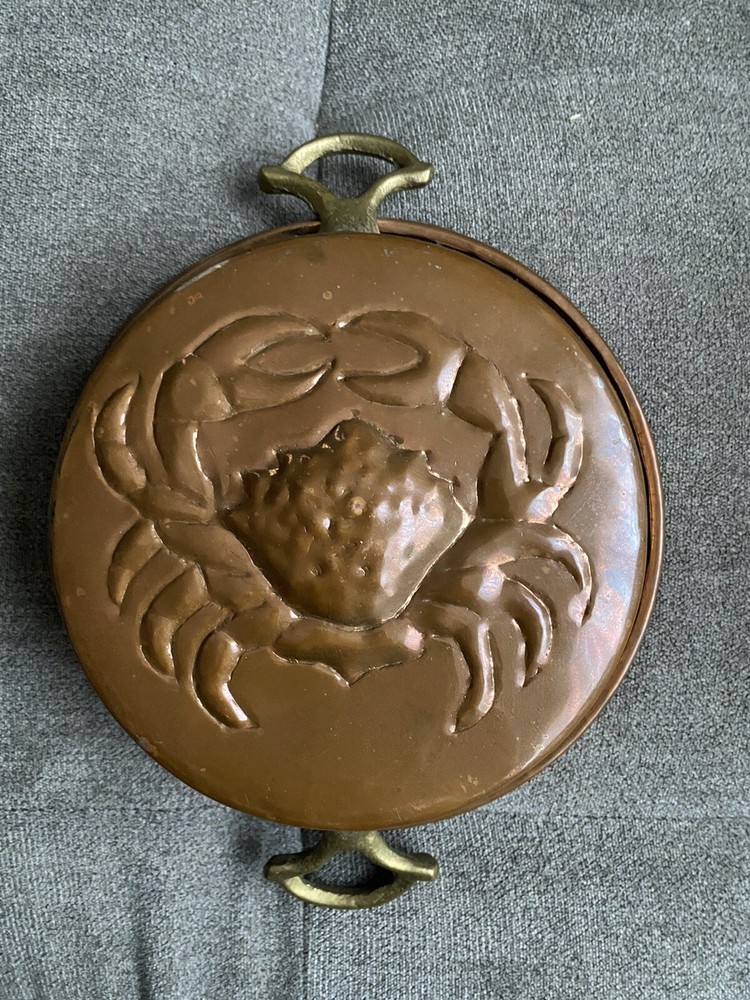 copper wall decorative brass handles crab
