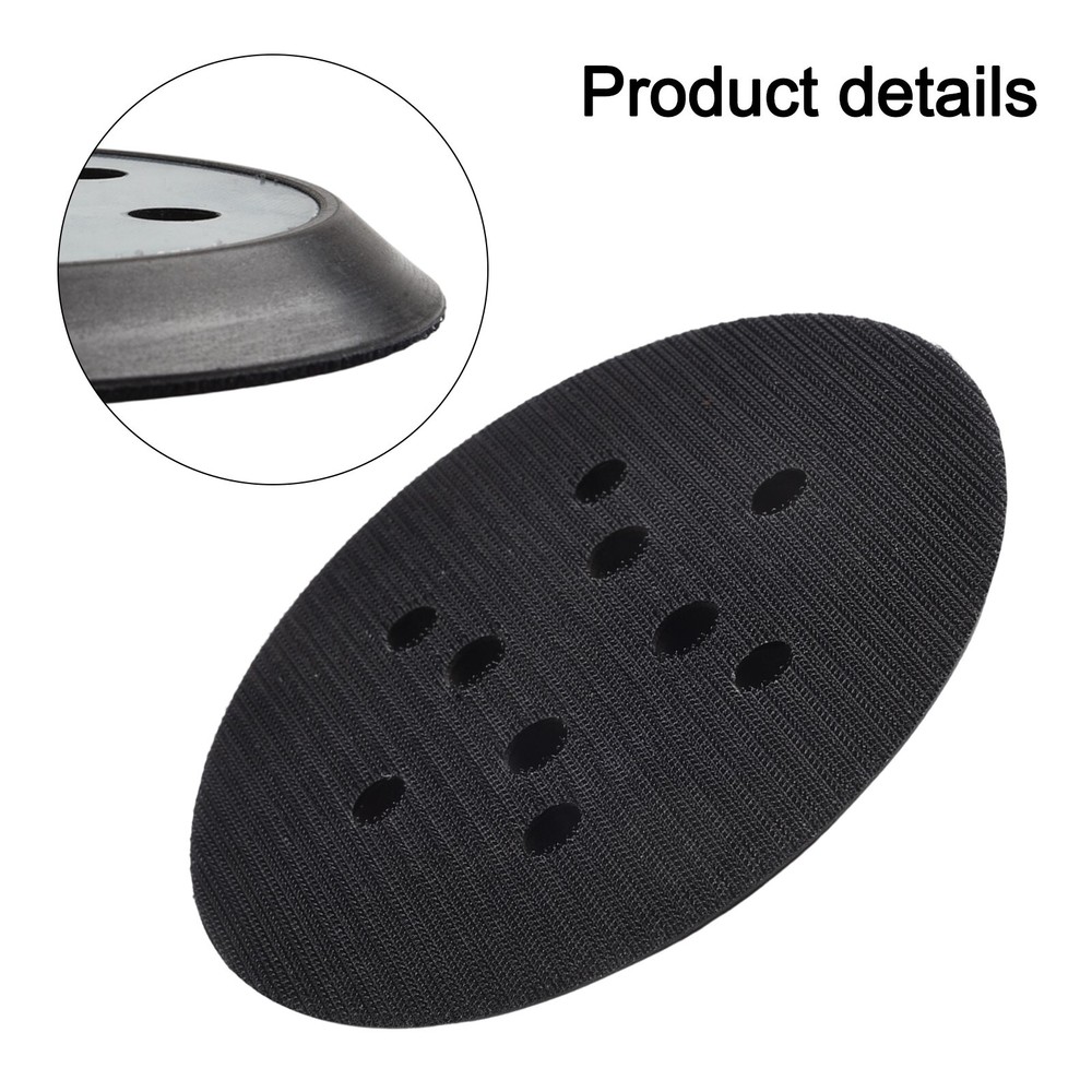 6 Inch 6 Hole Sanding Pad Hook&Loop 150mm Backing Pad for Random Orbit Sander