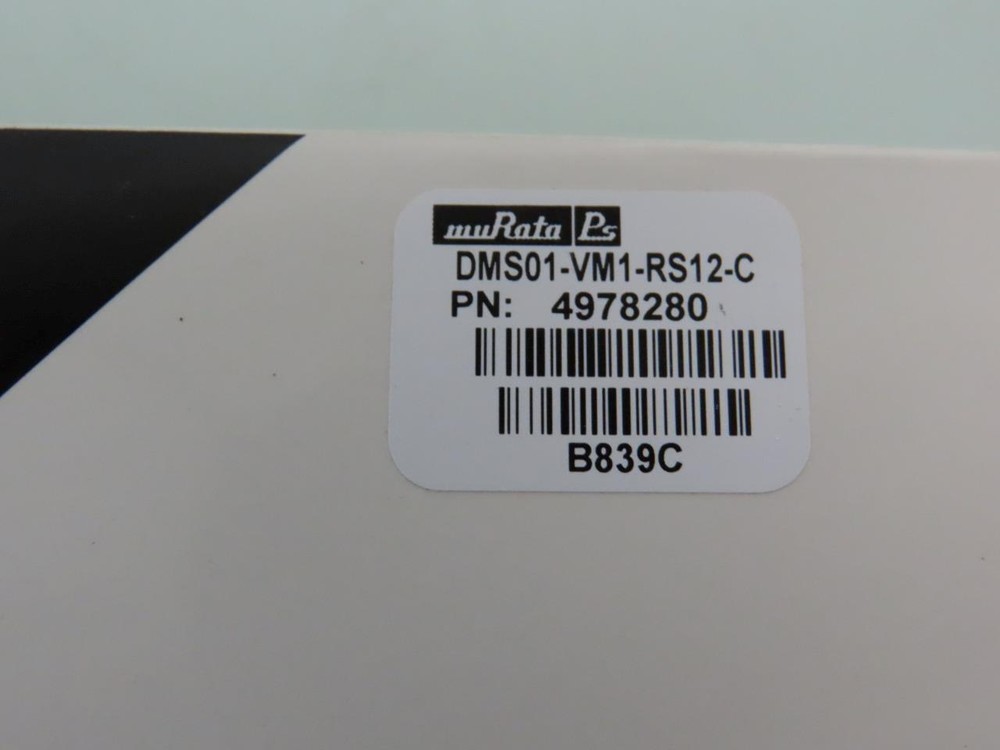 Murata Power Solutions Digital Panel Meter DMS01-VM1-RS12-C