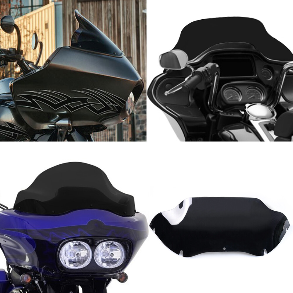 9.5'' Windshield Windscreen for Harley Davidson Touring Road Glide 1996-2013