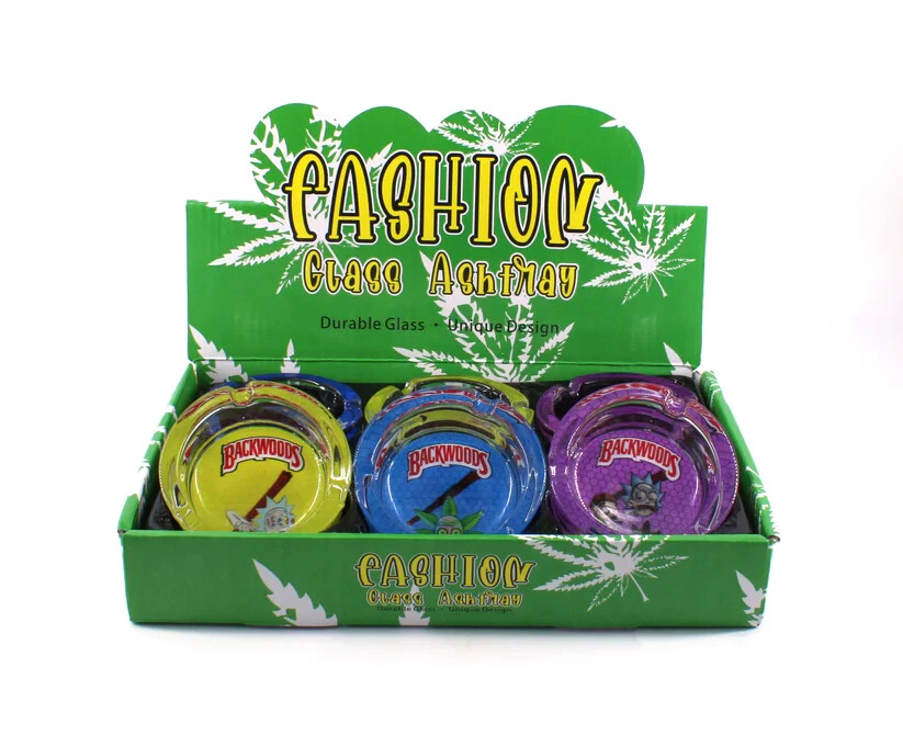 🤩DURABLE GLASS ASSORTED ASHTRAYS 🔥🧡