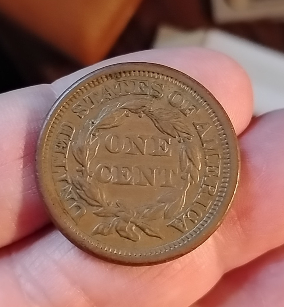 1857 Small Date Large Cent