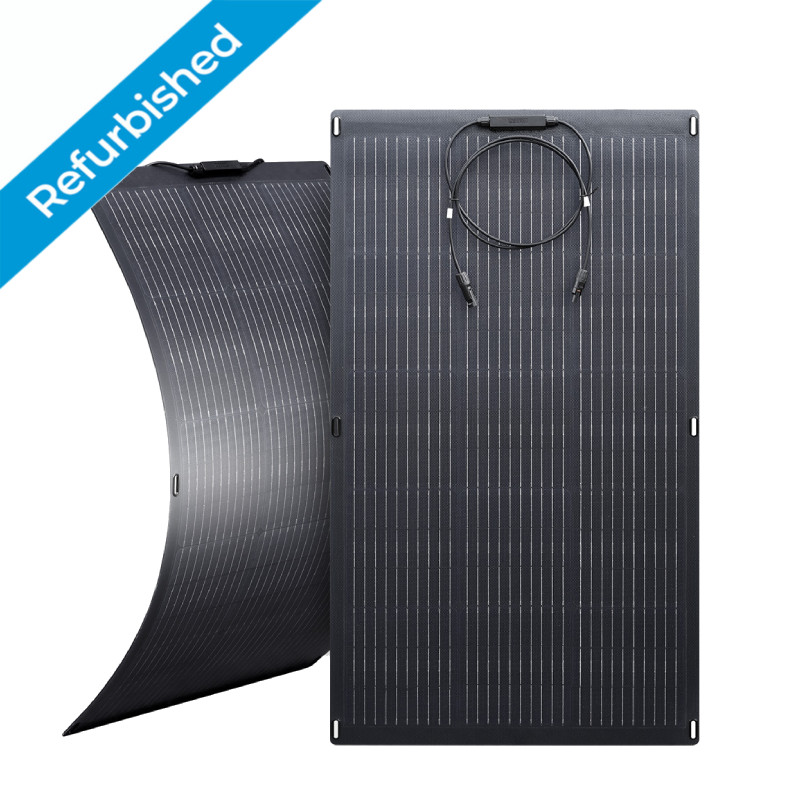 ALLPOWERS 100W / 200W Flexible Mono Solar Panel Charger Efficiency Refurbished