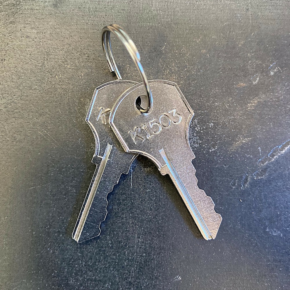 (2) Kennedy Tool Box Replacement Keys Cut Key Code K1450 - K1699 -Free Tracking