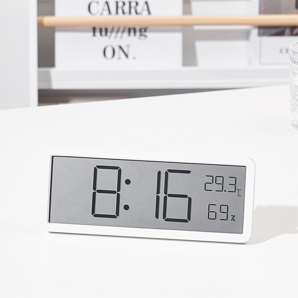 Automatic Adjustment Digital Wall Clock Battery Powered Clock Home Office Clock