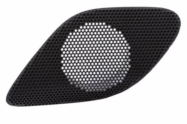 Jet Black Driver Side Windshield Garnish Molding Speaker Grille (23168977)