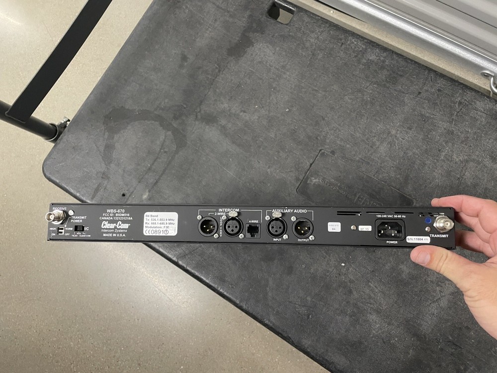 Clear-Com WBS-670 UHF Wireless Intercom Base station