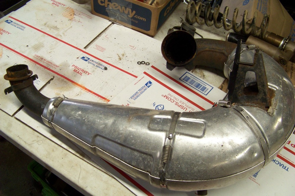 2012 Arctic Cat 800 Expansion Pipe Exhaust Pipe