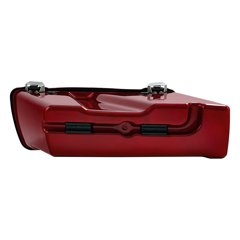 Red Hard Saddlebag Conversion Bracket Fit For Harley Heritage Softail 1986-2017