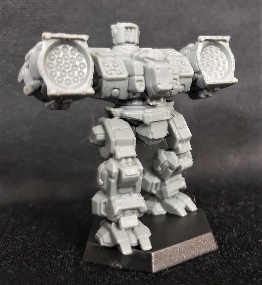 Battletech Longbow Assault Mech + Pilot Cards IS Kickstarter Fire Lance Phalanx