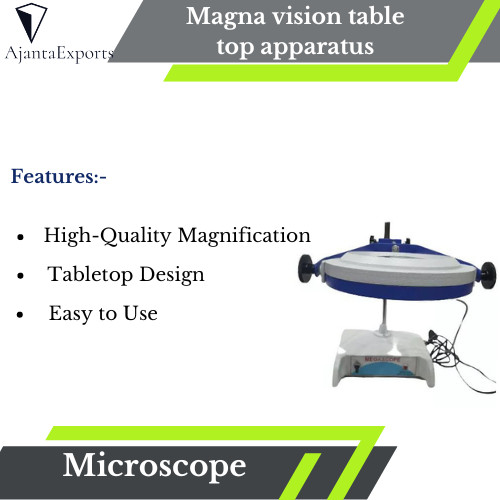 Magna Vision Table Top Apparatus | Physics Optics Lab Teaching Model