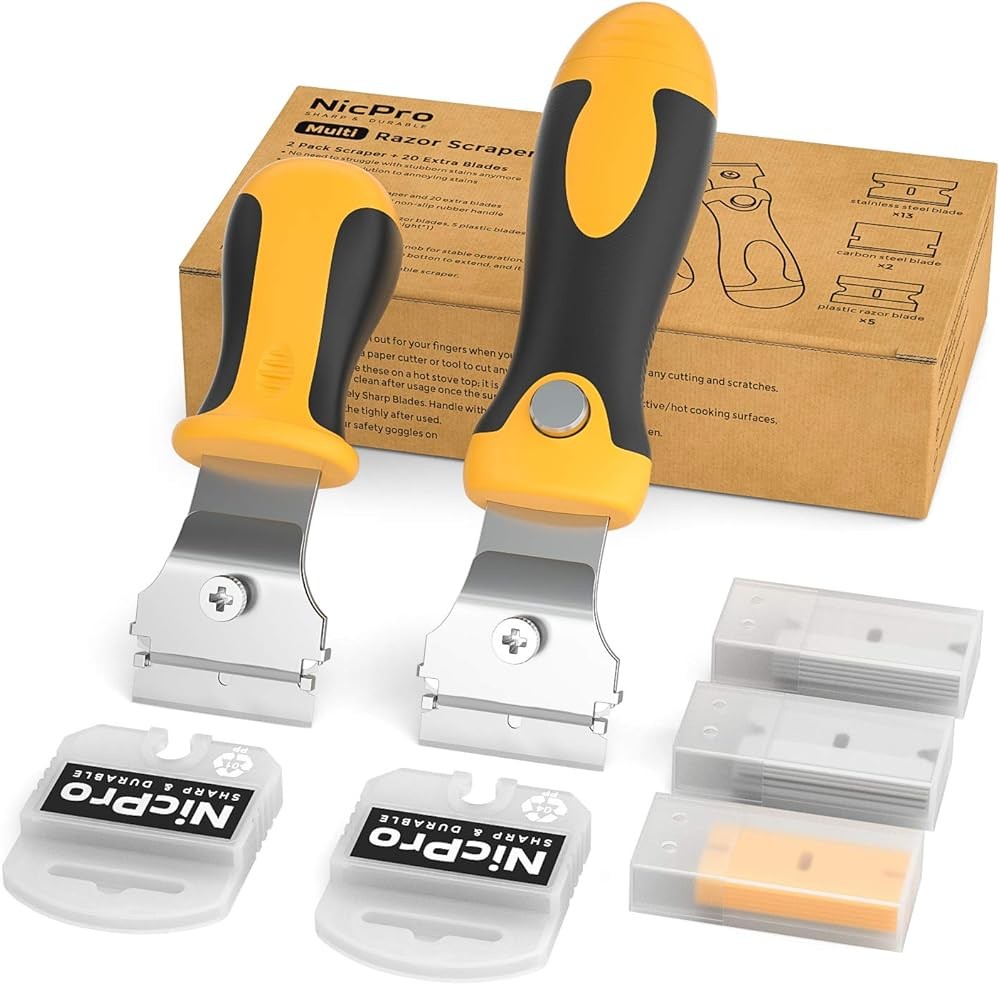 Muti-pose  Blades Scraper Set Blades Industrial, Adjustable