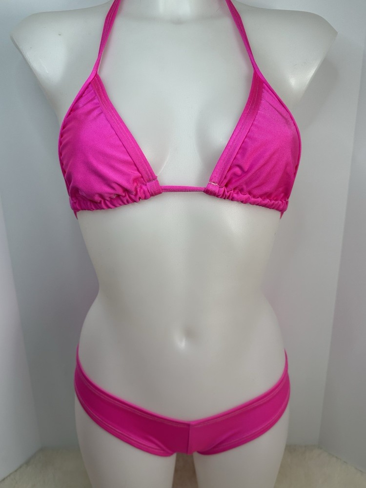 Exotic Dancer Tri Top And Scrunch Butt Booty Short Set