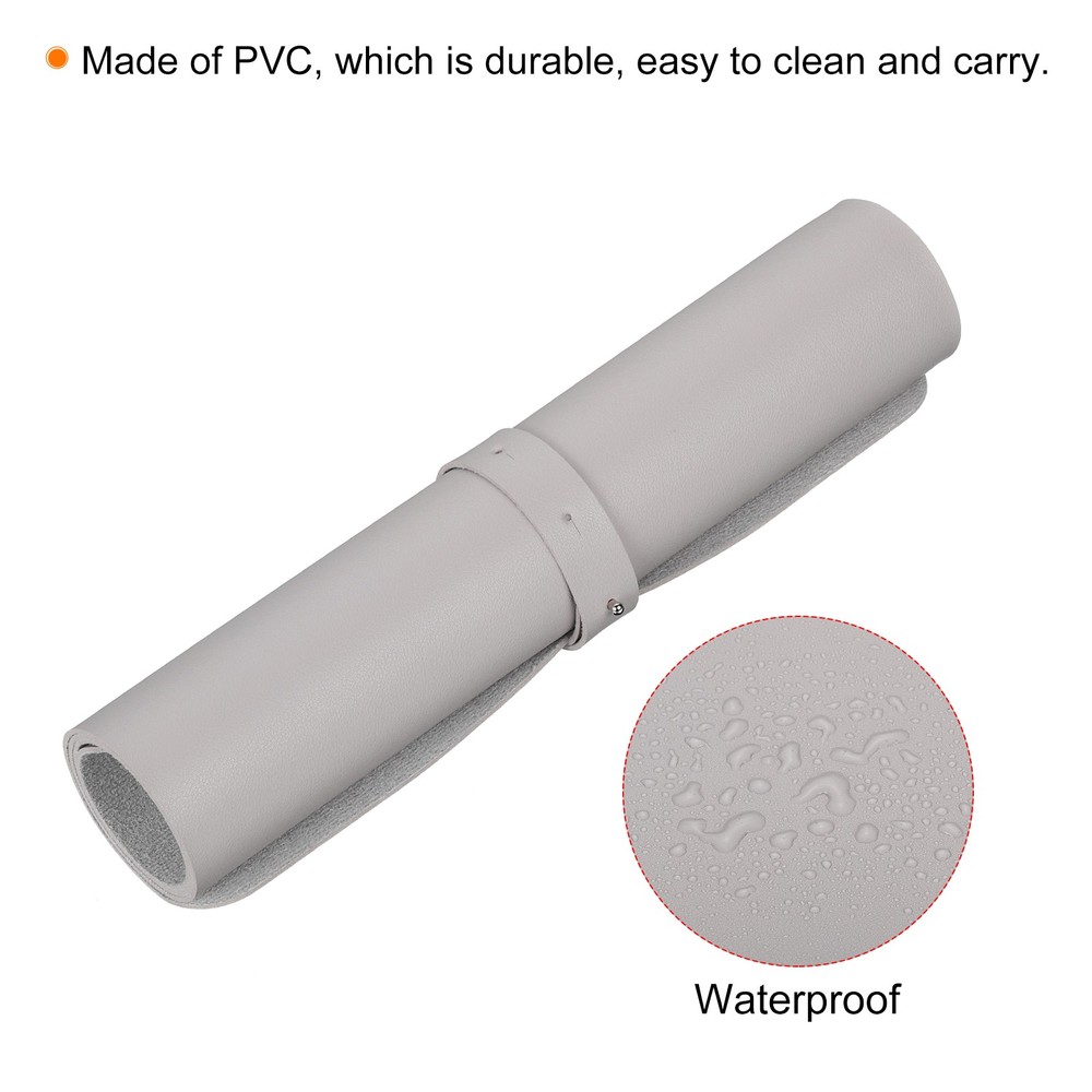 1Pcs 24"x12" Desk Mat Protector Gray