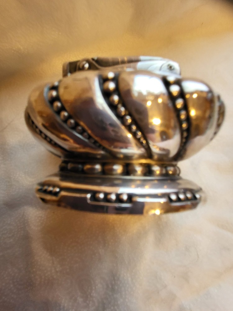 Ronson Crown Silver 2.5 X 3 In Table Lighter