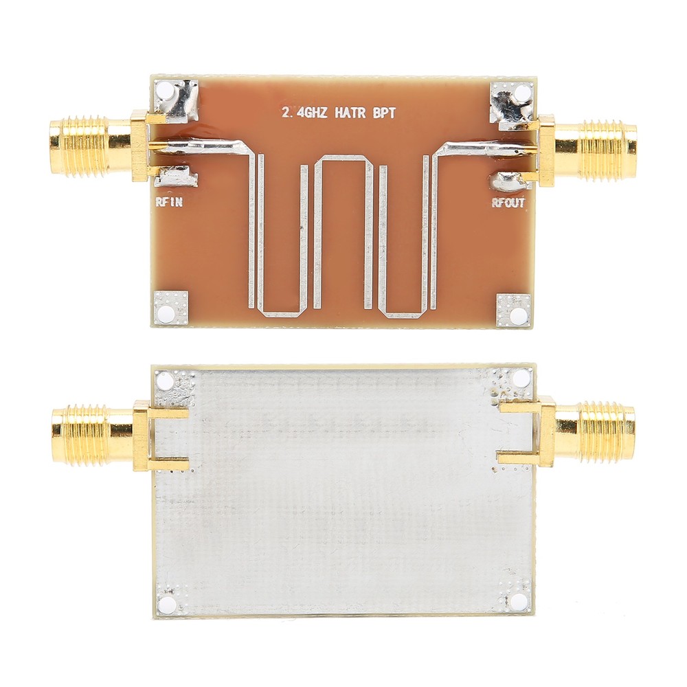 Bandpass Filter Module Microstrip Signal Board 2.4GHz Accessory Electronic Compˇ