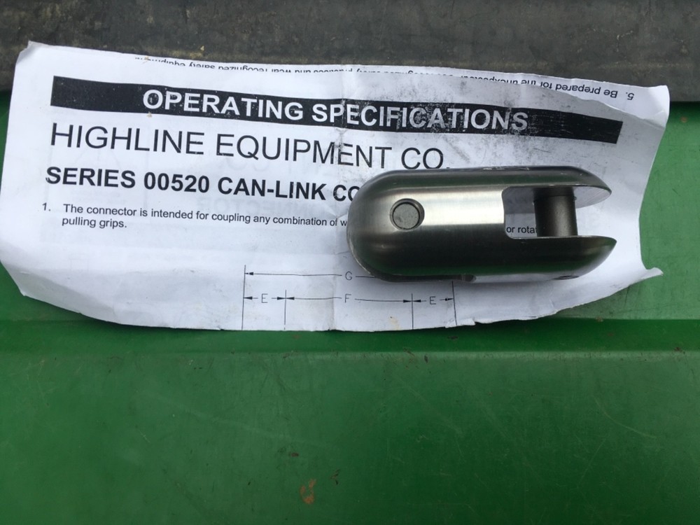 Current Tools 00520-027 can-link connector 9000LBS. NIB
