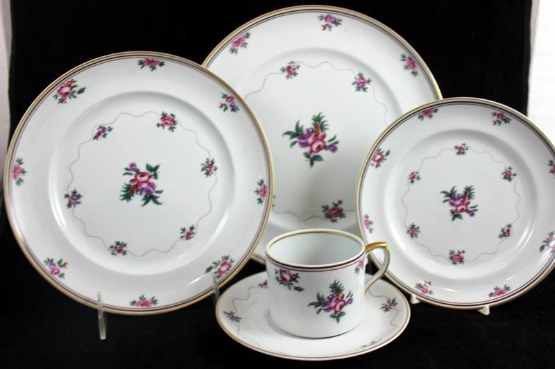 Mottahedeh Peking Rose 5 Piece Place Setting