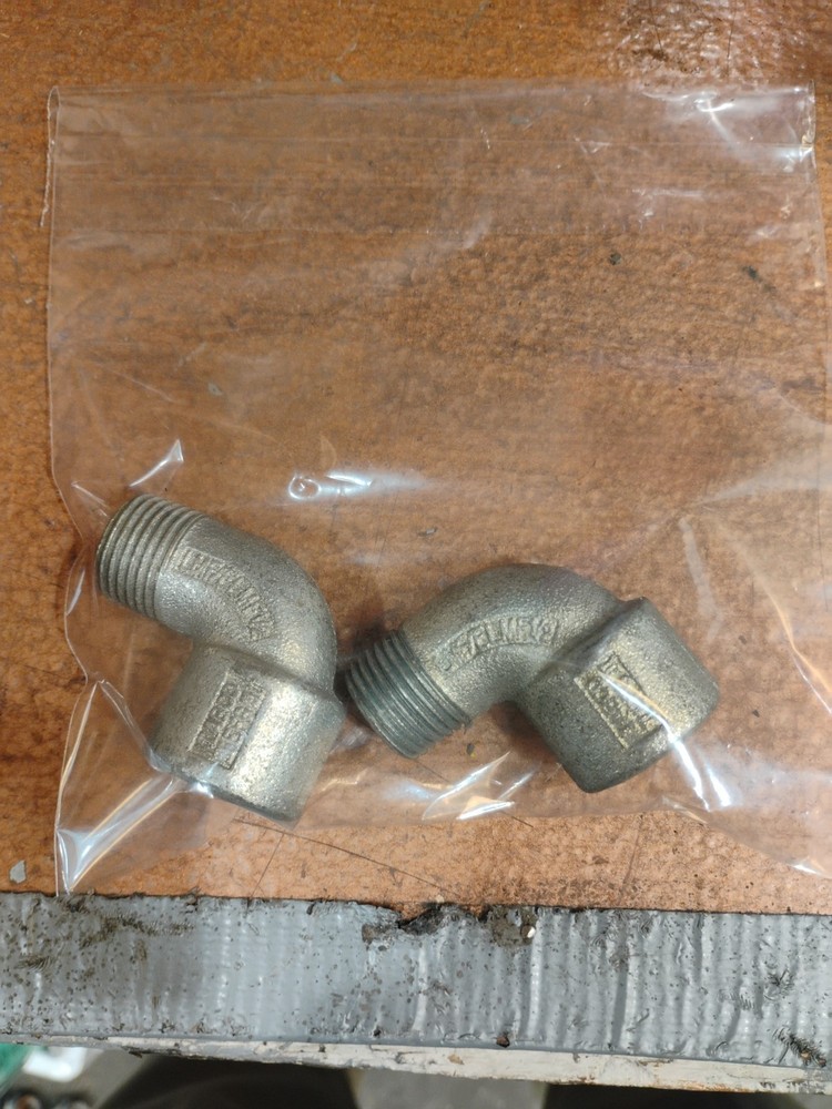 2-PACK Appleton NSB ELMF90-50 EMT/Elbow/Coupling/Joint