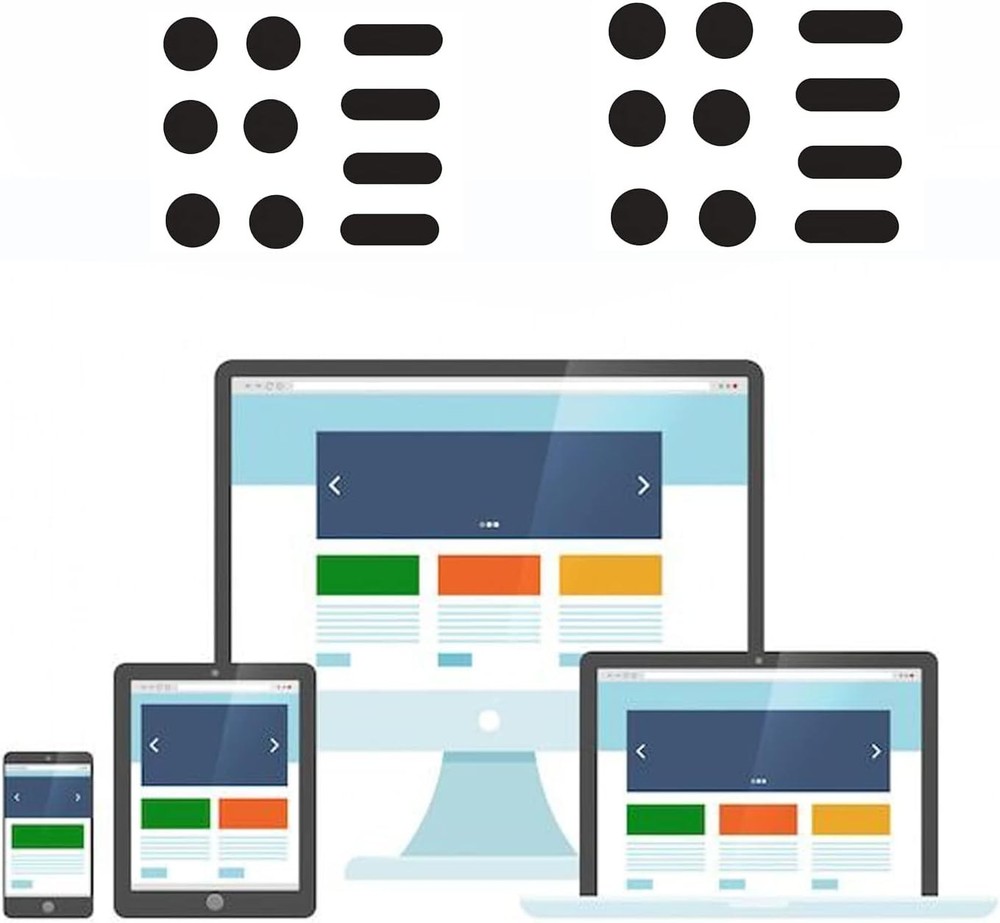 Universal Webcam Covers - Privacy Protection Accessory, No Residue Application,