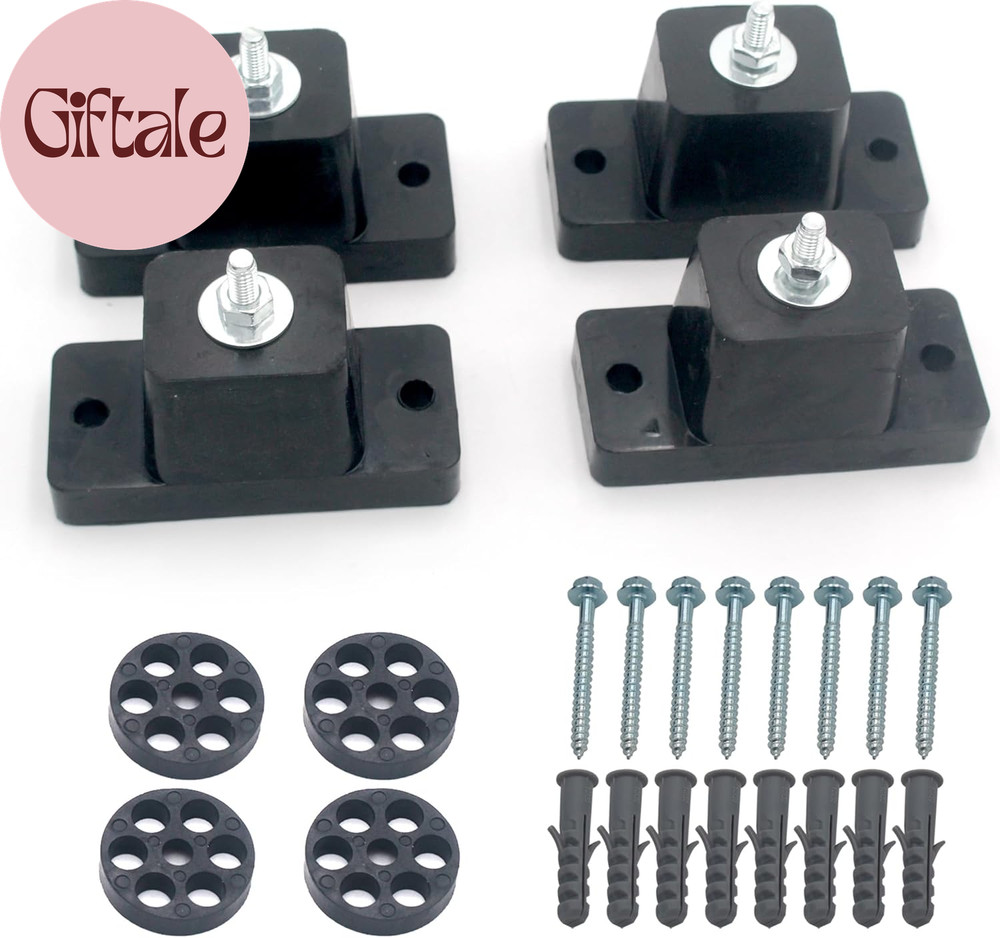 Anti-Vibration Shock Absorbing Rubber Ground Stand Mounting Bracket for HVAC, Ce