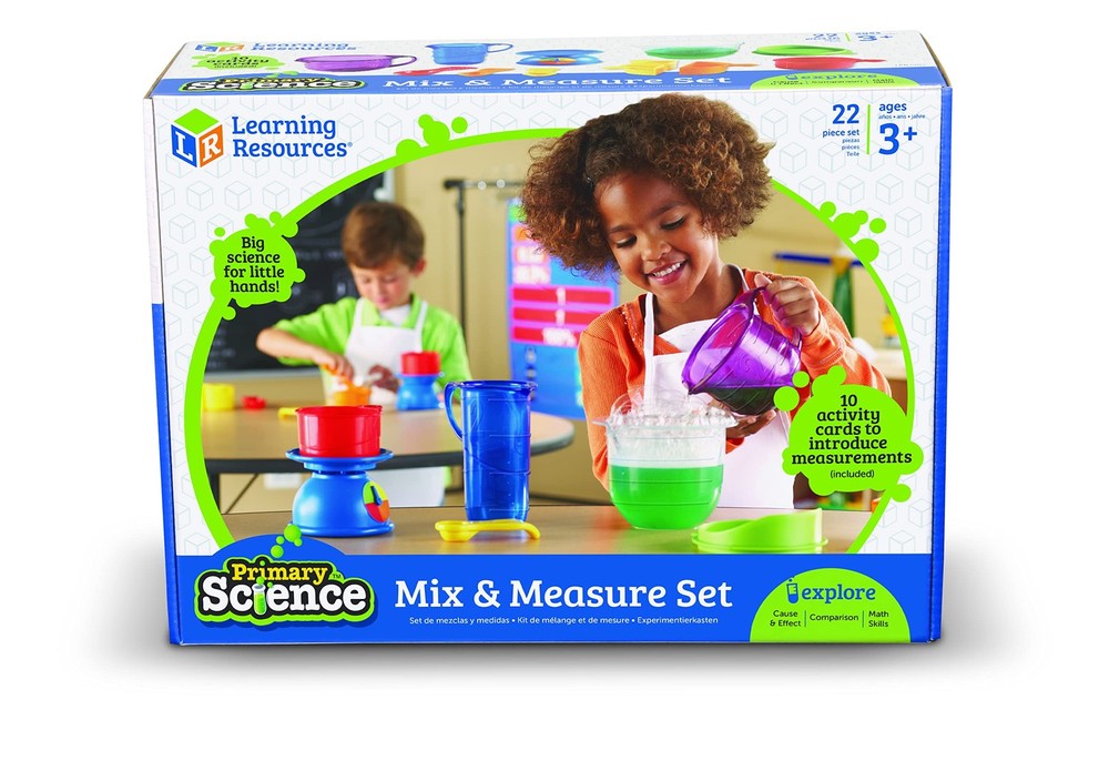 Learning Resources Mix And Measure Activity Set, Experiment Mixing Tools, 22