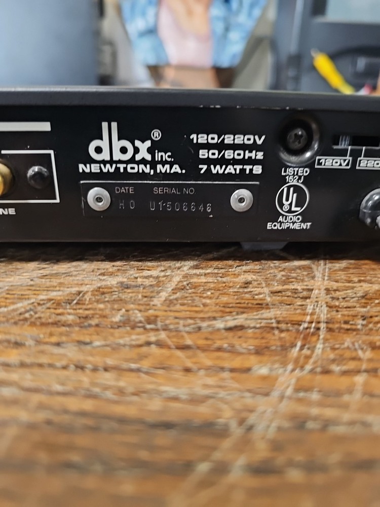 DBX 150 TYPE I Noise Reduction System. Powers On Otherwise Untested.
