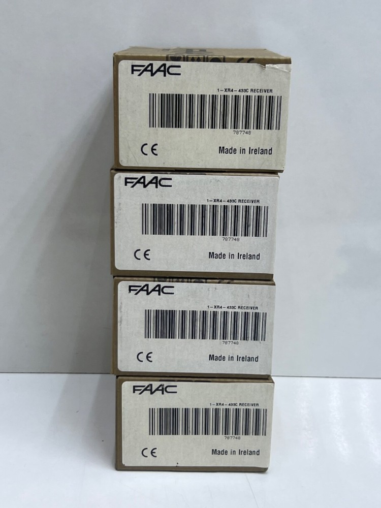 FAAC 1-XR4-433C RECEIVER 4CHANNEL