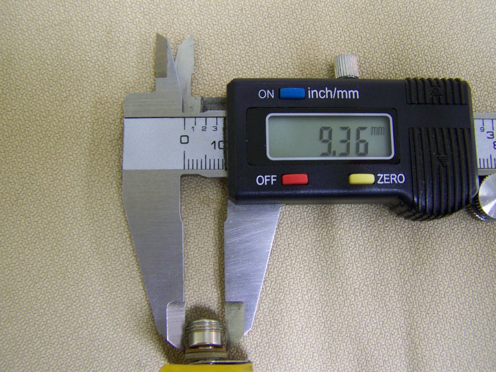 Switchcraft 5501MP vintage probe chasis connector jack mini SMALL button plug