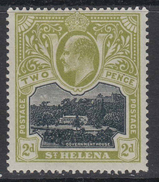 St. Helena, Scott 52 (SG 57), MLH