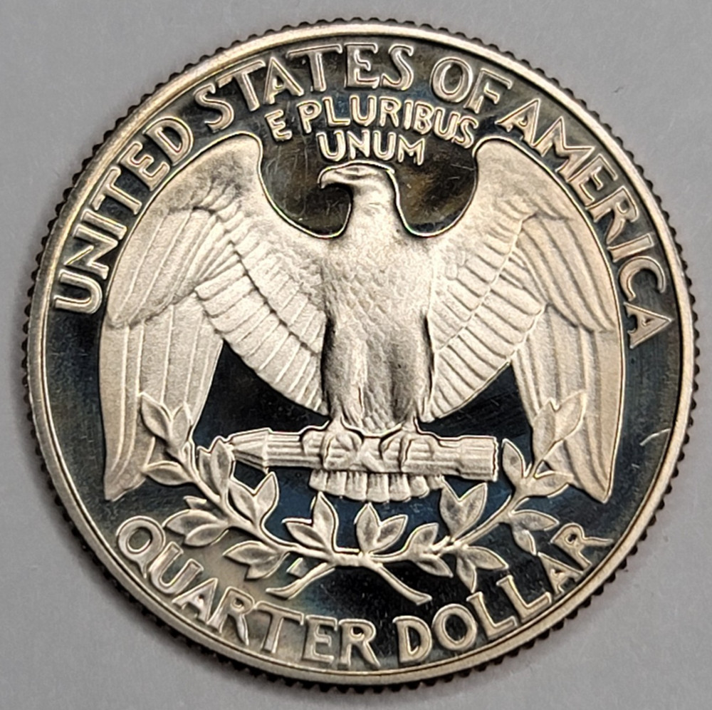 1981 S Gem Proof DCAM Washington Quarter CN-Clad