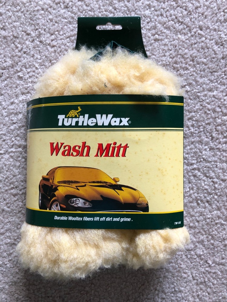 Turtle Wax Durable Wooltex Wash Mitt NEW.