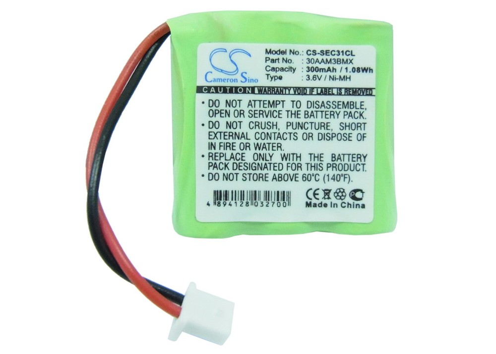 Battery for BTI Dect Fax,Dect Fax Plus 300mAh/1.08Wh