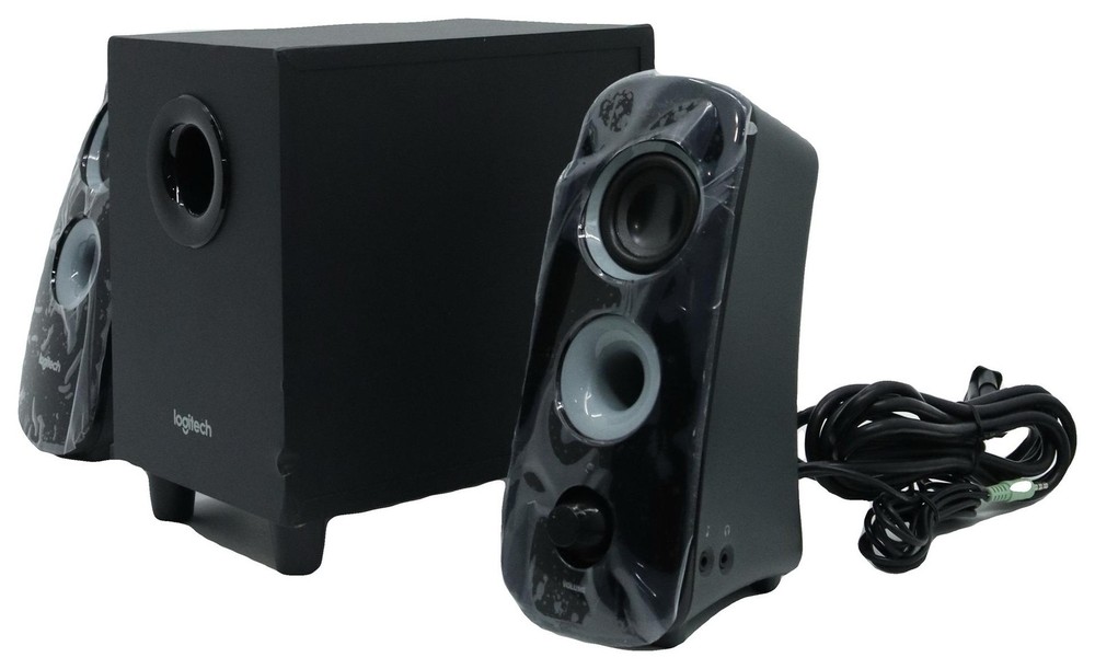 Logitech Speaker System Z323 with Subwoofer check image
