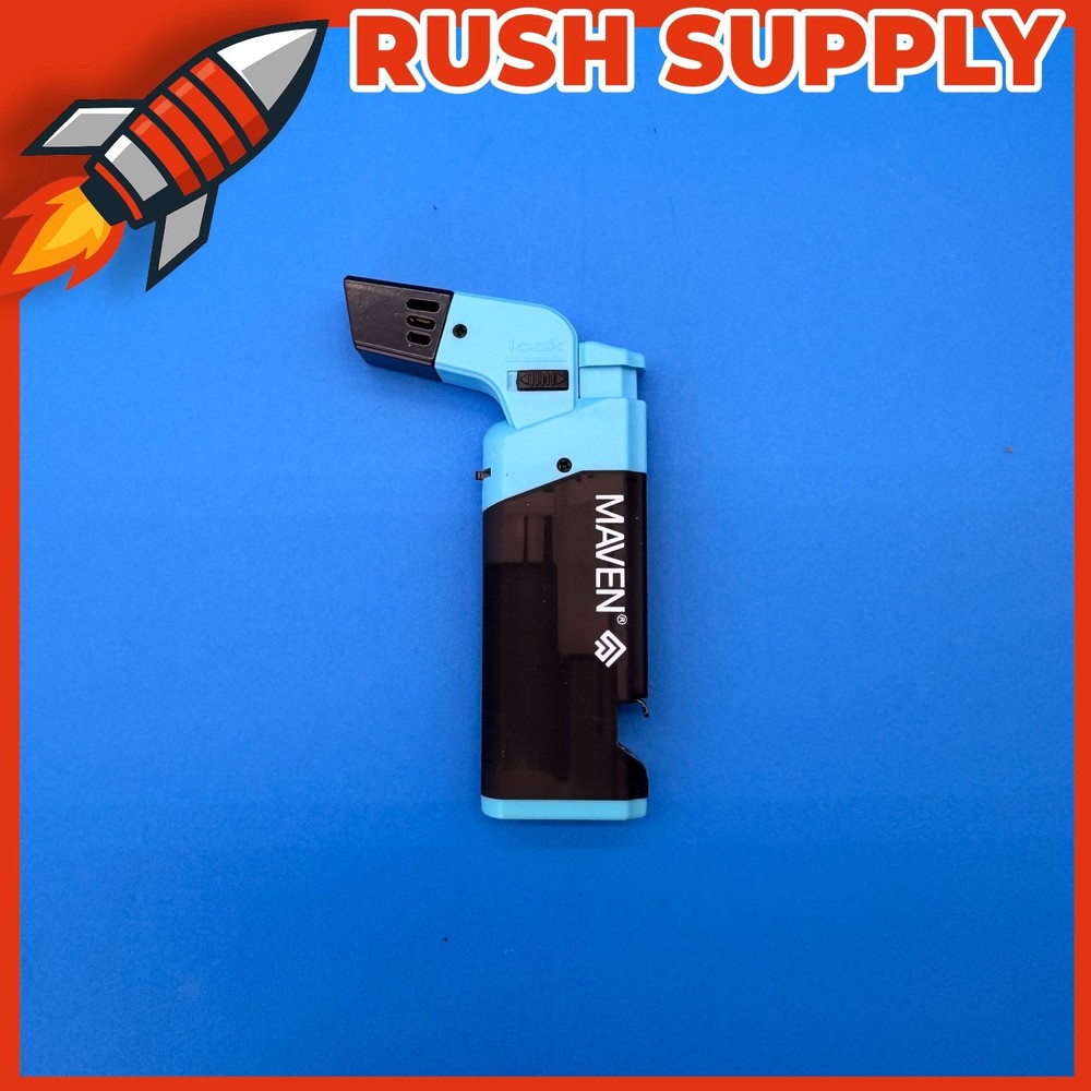 New Maven Popper Multi Purpose Pocket Torch Lighter - Blue