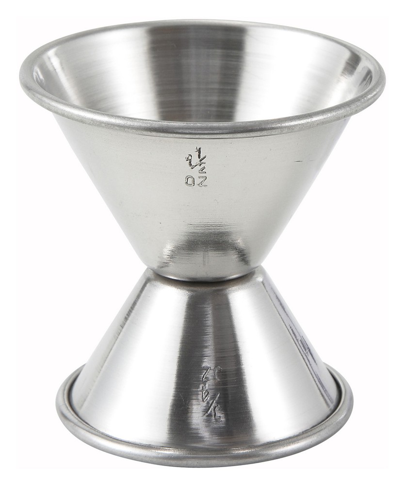 Jigger, 3/4oz x 1-1/2oz, S/S (12 Each)
