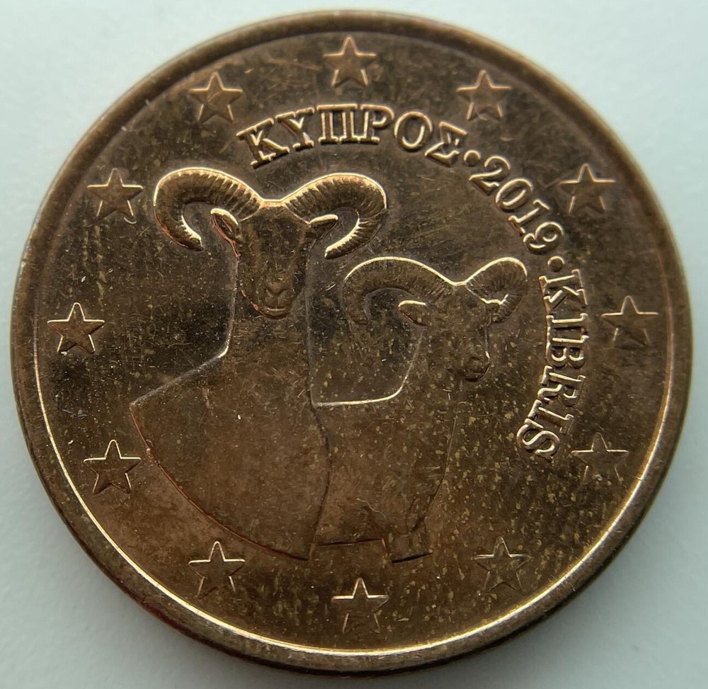Cyprus 5 euro cent 2019